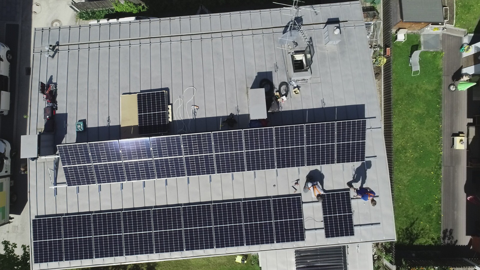 PV Großanlage Luftbild